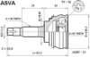 ASVA TY-12 Joint Kit, drive shaft